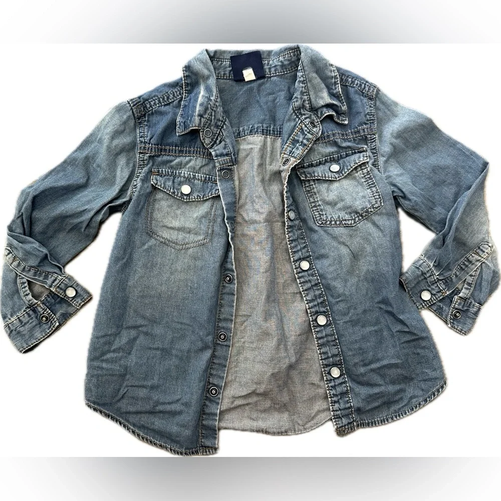 Genuine Kids Oshkosh Denim Button Down Shirt